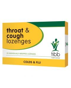 Tibb Throat & Cough Lozenges 20's