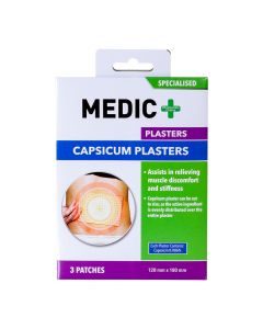 Plaster Capsicum 3's 180mmx120mm