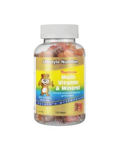 Lifestyle Gummy Bears Multivit 120's