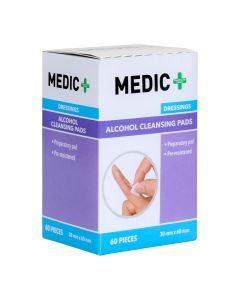 Medic Wipes Alcohol Cleansing Pad 60pcs