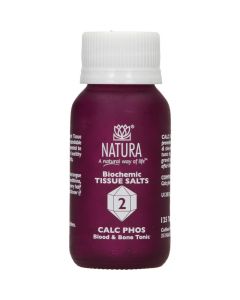 Natura Calc Phos 2 Tissue Salts  125 Tabs