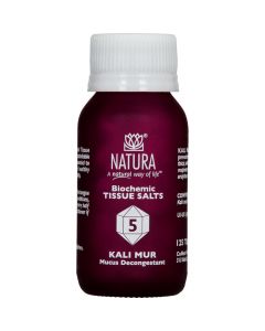 Natura Kali Mur 5 Tissue Salts 125 Tabs