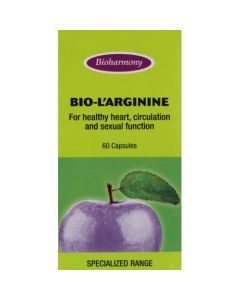 Bioharmony Bio-l'arginine 600mg 60 Capsules