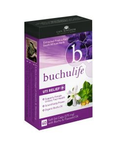 Buchu Life Uti Relief 40 Caps