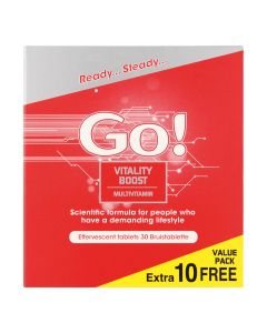 Nativa Go Vitality Boost 30 Effervescent Tabs