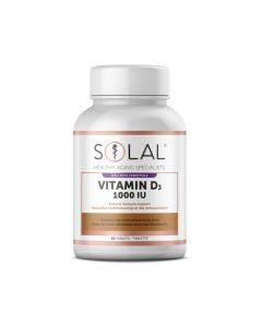 Solal Vitamin D3 1000 Iu 60 Tabs