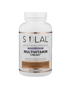 Solal Multivitamin 3 Per Day 90 Caps