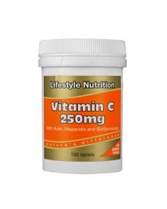 Lifestyle Vitamin C 250mg 100 Tabs