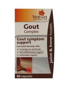 Nativa Gout Complex Caps 60's