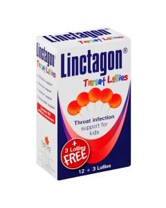 Linctagon Throat Lollies 12's