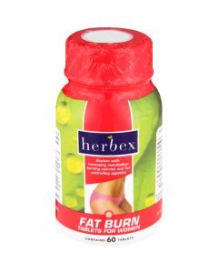 Herbex Fat Burn Tablets 60's