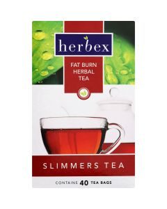 Herbex Slimmers Fat Burn Tea - 40's