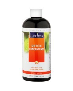 Herbex Detox Concentrate Berry 400 Ml