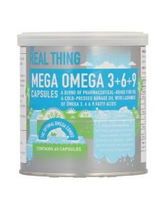 Real Thing Mega Omega 3,6,9 60 Caps