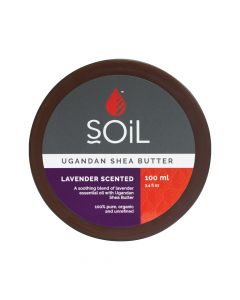 Soil Aromatherapy Shea Butter 100ml Lavender Scented