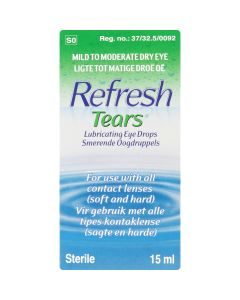 Refresh Tears 15ml Eye Drops