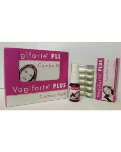 Vagiforte Combo Pack 5ml Spray & 15 Capsules