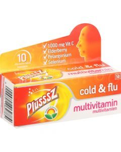 Plusssz Cold And Flu Effervescent Tabs 10's