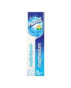 Plusssz Effervescent Tabs Magnesium 20's