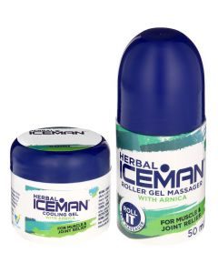 Ice Man Herbal Roller Gel Massager 50ml