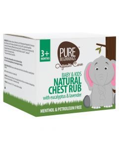 Pure Beginnings Baby & Kids Chest Rub Eucalyptus & Lavender 50ml