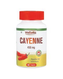 Wellvita Cayenne 60 Caps