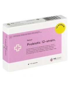 Releaf Probiotic 12 Strains Capsules 10's