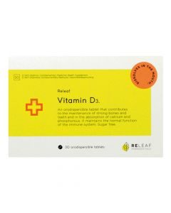 Releaf Vitamin D3 Tablets 30's