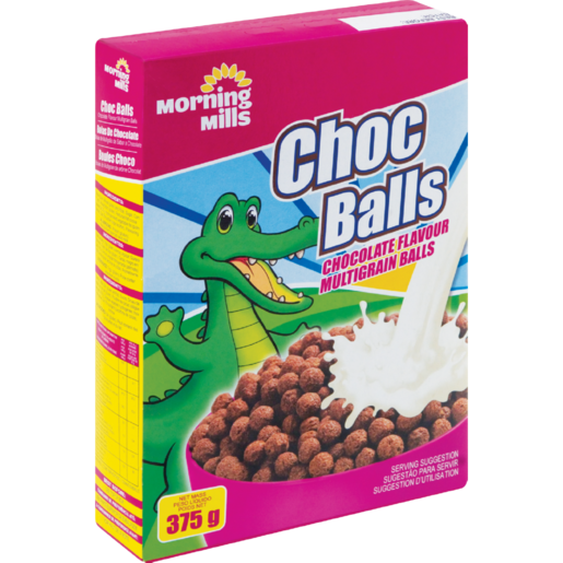 Morning Mills Chocolate Balls Cereal 375g