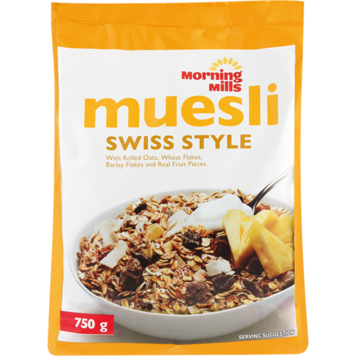 Morning Mills Swiss Style Muesli Cereal 750g