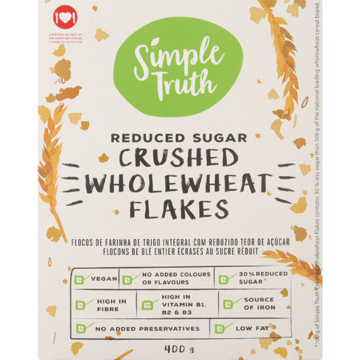 Simple Truth Crushed Wholewheat Flakes 400g