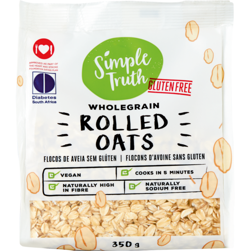 Simple Truth Wholegrain Rolled Oats 350g