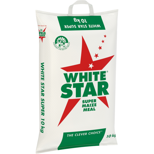 White Star Super Maize Meal Poly Bag 10kg