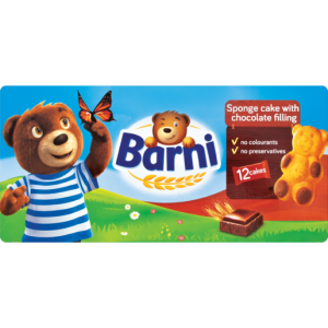 Barni Mini Chocolate Filled Cakes 12 x 30g