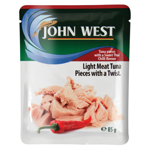 John West Tuna In Sweet Thai Chilli Pouch 85g