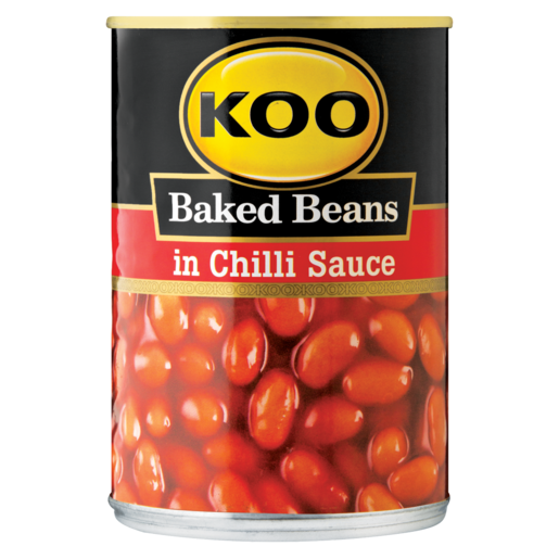 Koo Baked Beans In Chilli Sauce Can 420g