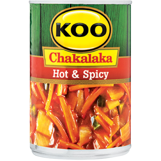 Koo Hot & Spicy Chakalaka 410g