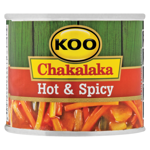 Koo Hot & Spicy Chakalaka Can 215g