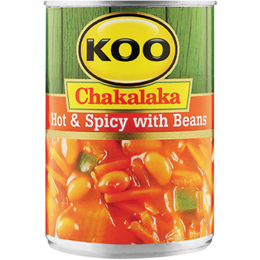 Koo Hot & Spicy Chakalaka With Beans  410g