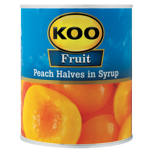 Koo Peach Halves In Syrup 825g