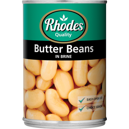 Rhodes Butter Beans In Brine 410g