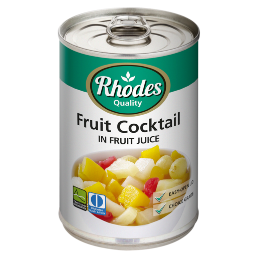 Rhodes Fruit Cocktail In Fruit Juice Can 410g