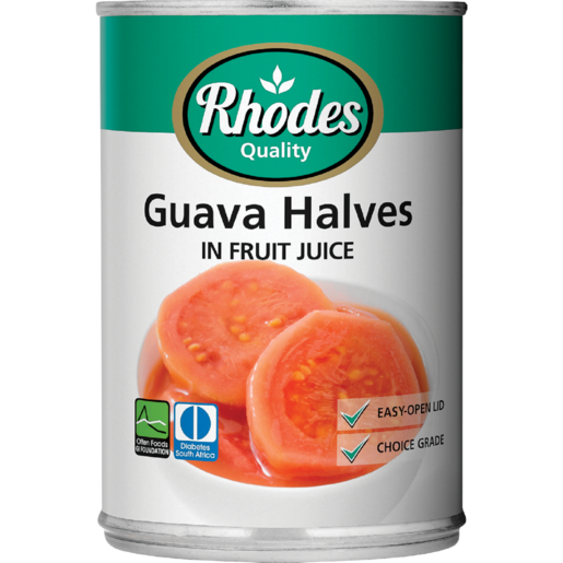 Rhodes Guava Halves In Fruit Juice 410g