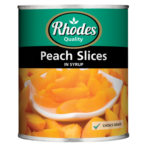 Rhodes Peach Slices In Syrup 825g