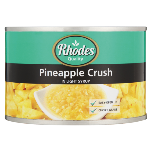 Rhodes Pineapple Crush In Light Syrup Can 227g