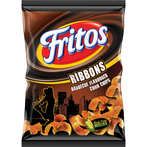 Fritos Ribbons Barbecue Flavoured Corn Chips 120g