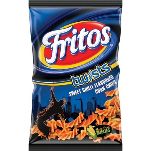 Fritos Twists Sweet Chilli Flavoured Corn Chips 120g