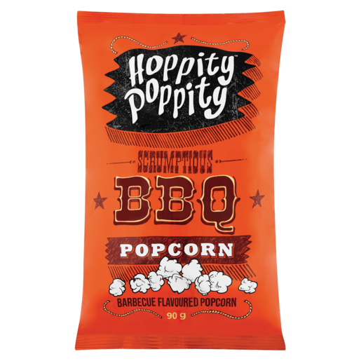 Hoppity Poppity BBQ Popcorn 90g