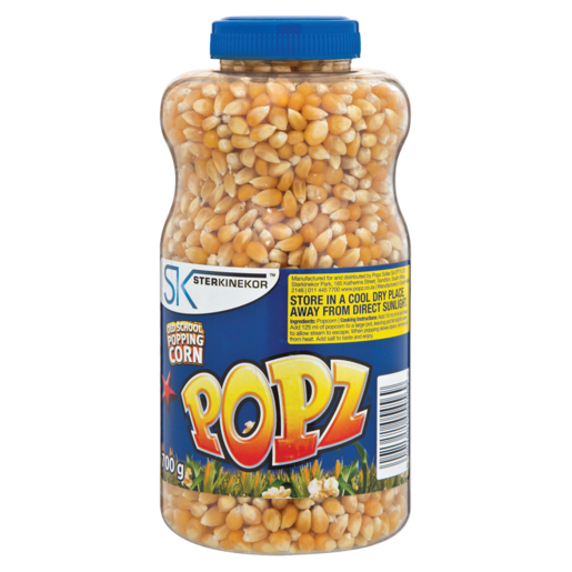 Popz Raw Popcorn Kernals 700g