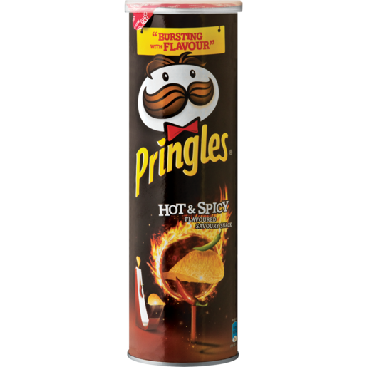 Pringles Hot & Spicy Potato Chips 110g